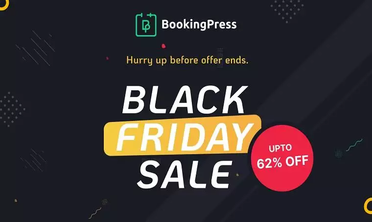 BookingPress - WordPress Black Friday Deal