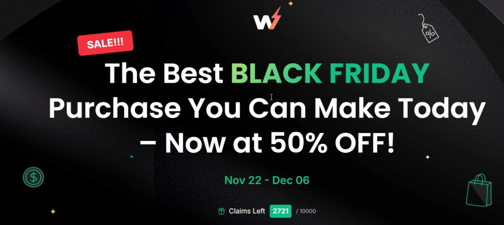 InstaWP Black Friday Sale