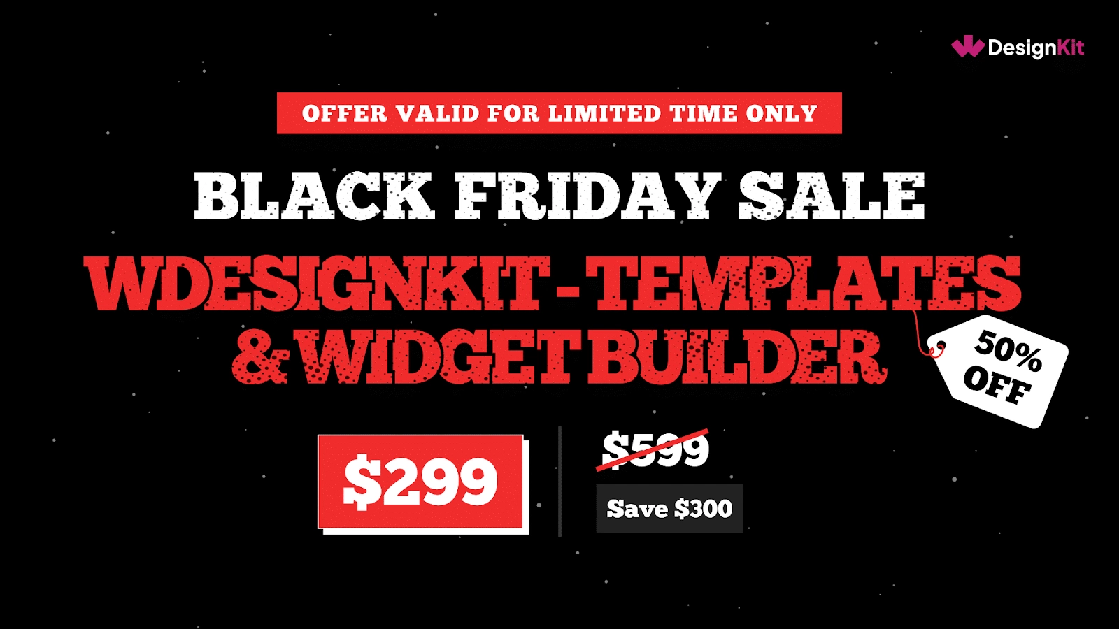 WDesignKit- WordPress Black Friday Deal