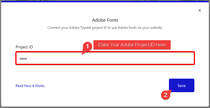 adobe fonts popup