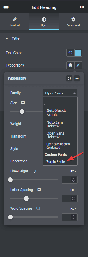 How to Upload Custom Fonts to WordPress for FREE? 7 elementor custom font static
