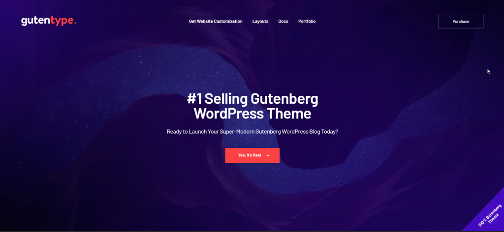 Gutentype WordPress Block Theme