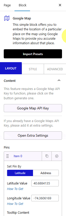 How to Embed Google Maps in WordPress? 7 Nexter Blocks Google Maps Content