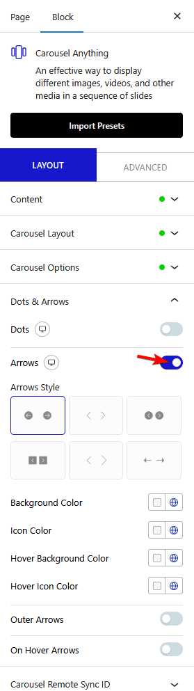carousel anything arrows new2
