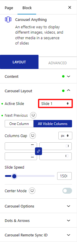 carousel anything carousel layout active slide