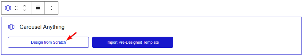 carousel anything design type