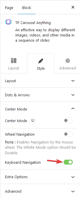 carousel anything keyboard nav