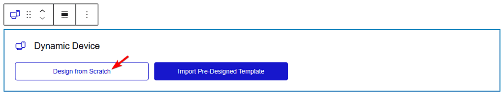 dynamic device design type