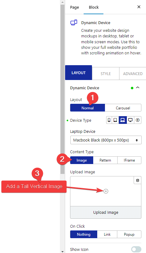 dynamic device normal image vertical 1