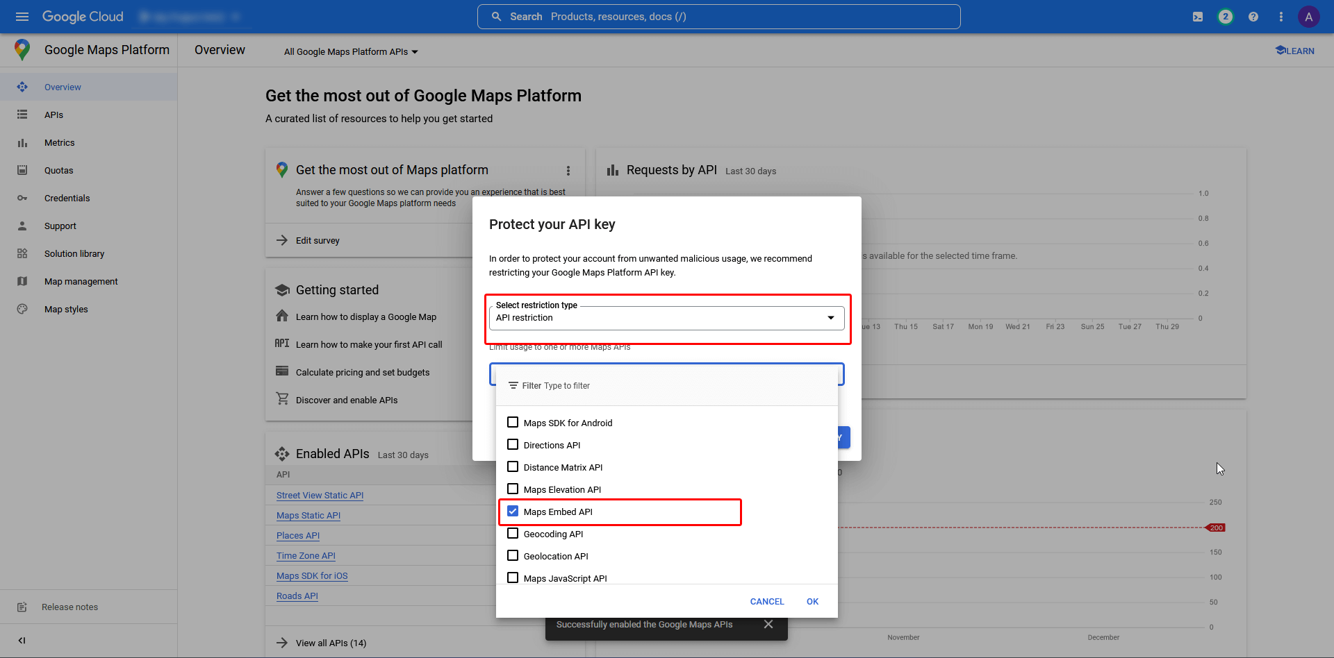 google map api step 7