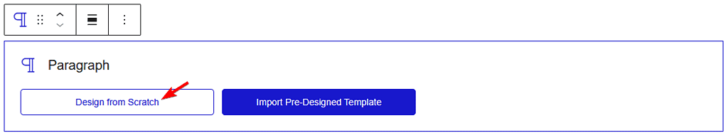 paragraph design type