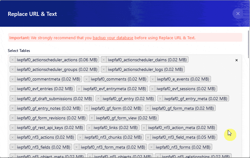 replace url setps