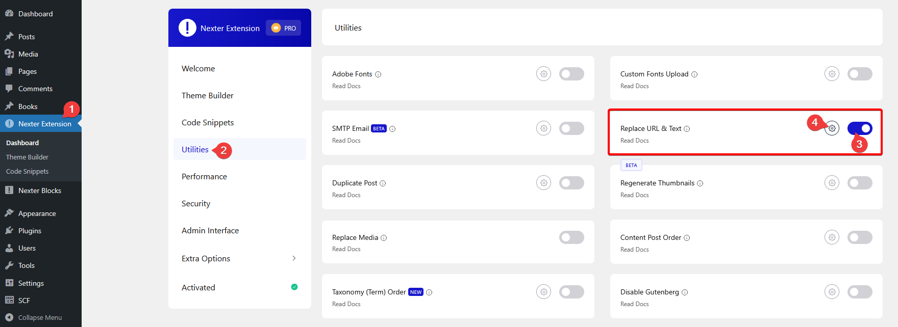 How to change URL in a WordPress website? 5 replace url text settings new