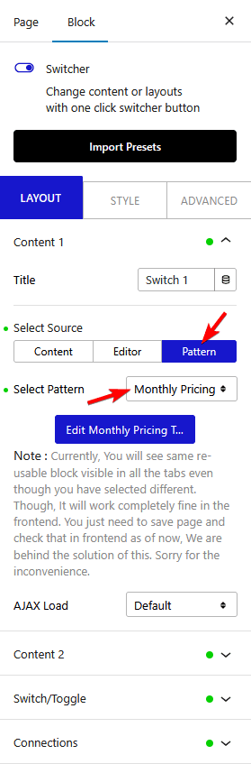 switcher monthly pricing table new