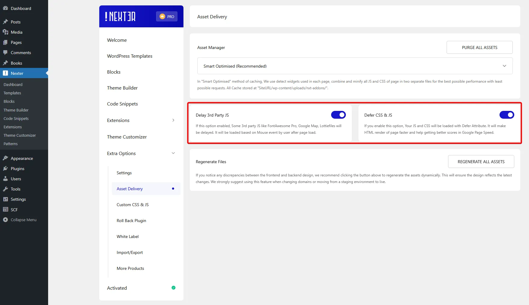 Our Recommended Performance Tuneups for Best Web Vitals Scores 1 asset manager delay css js new