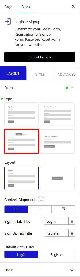 How to Add a Login and Registration From in WordPress? 14 login signup login register type new