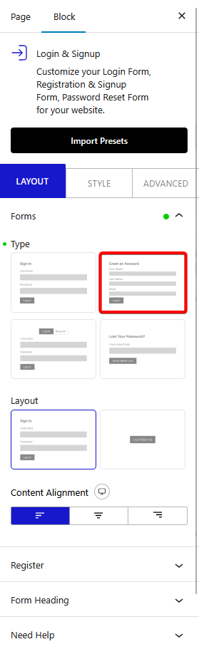 How to Add a Login and Registration From in WordPress? 12 login signup register type new