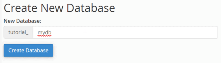 How to Migrate WordPress Site Local to Live Server Website Domain 10 Create New Database