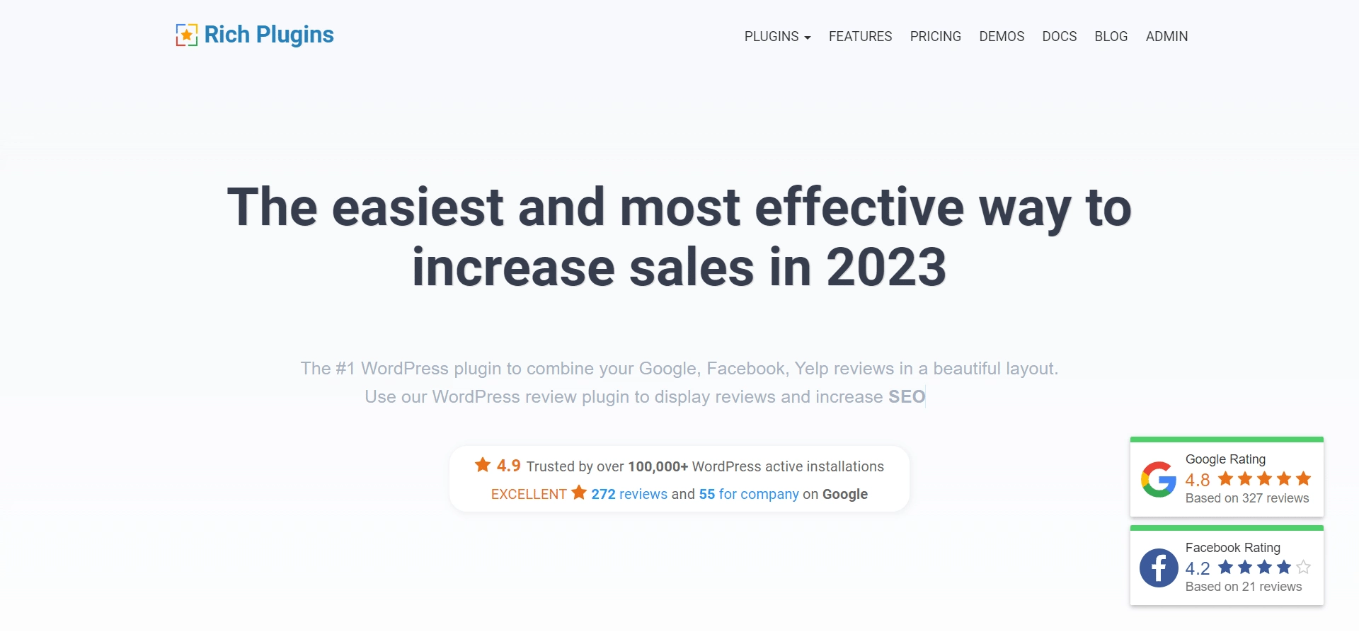 WordPress Google Business Reviews Plugins in 2023 Plugin for Google Reviews