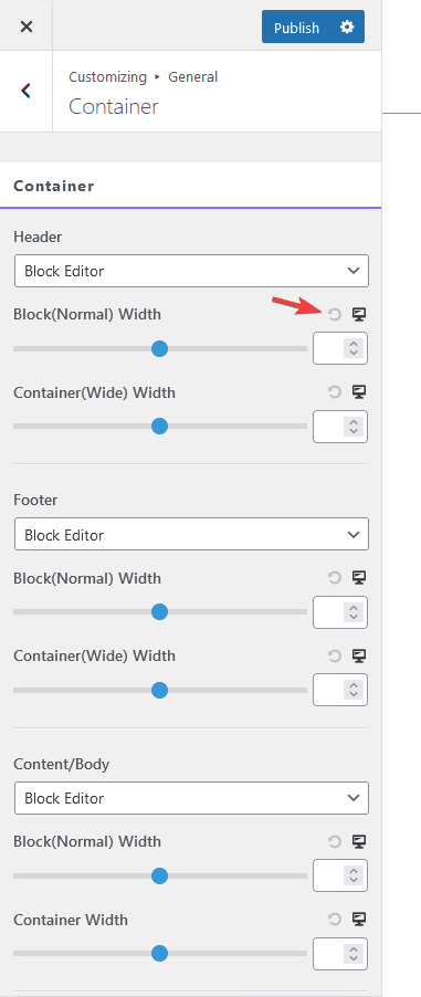 nexter customiser reset