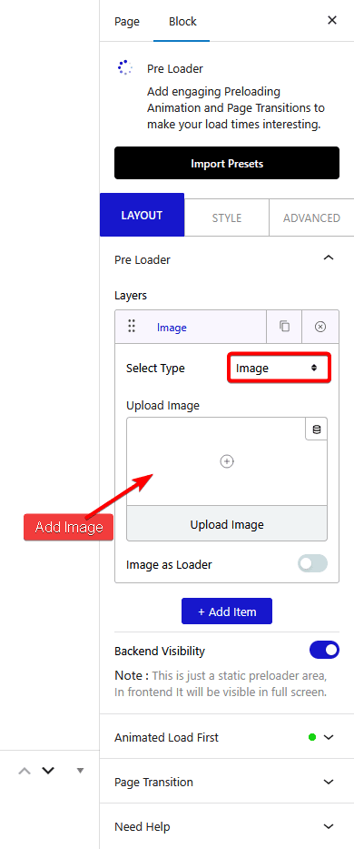 preloader type image new