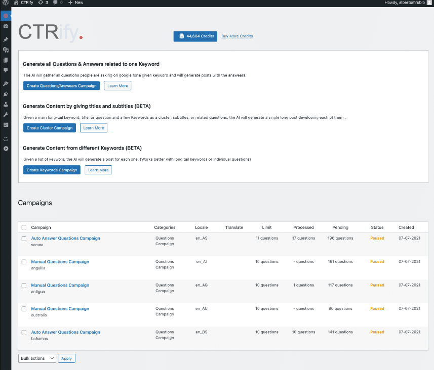5 Best WordPress SEO Plugins using AI 10 CTRify AI SEOContent