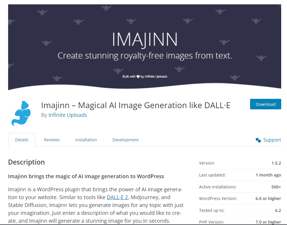 How to Generate AI Images in WordPress 1 Generate Royalty Free Images Using AI