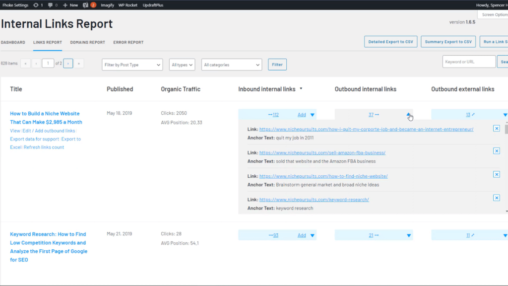 5 Best WordPress SEO Plugins using AI 8 Internal links report
