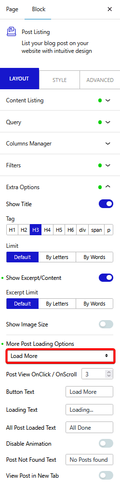 How to Add Read More Button in Blog Posts in WordPress? (Load More Button) 5 post listing layout load more new