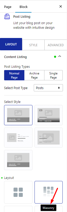 post listing layout masonry 1