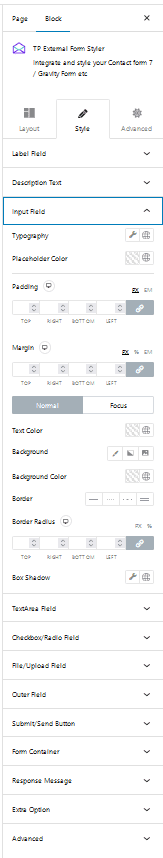 wpforms input style