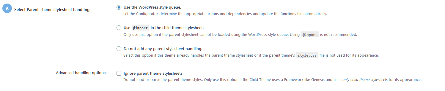 child theme configurator 3