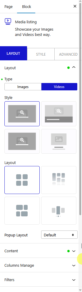 How to Create WordPress Vimeo Video Gallery? 5 media listing layout video vimeo new