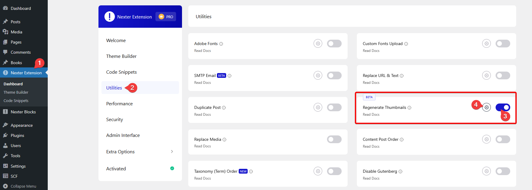 How to Regenerate Thumbnails in WordPress? 5 regenerate thumbnails settings new1