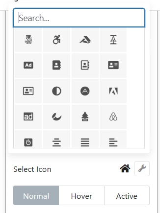 Menu Icons