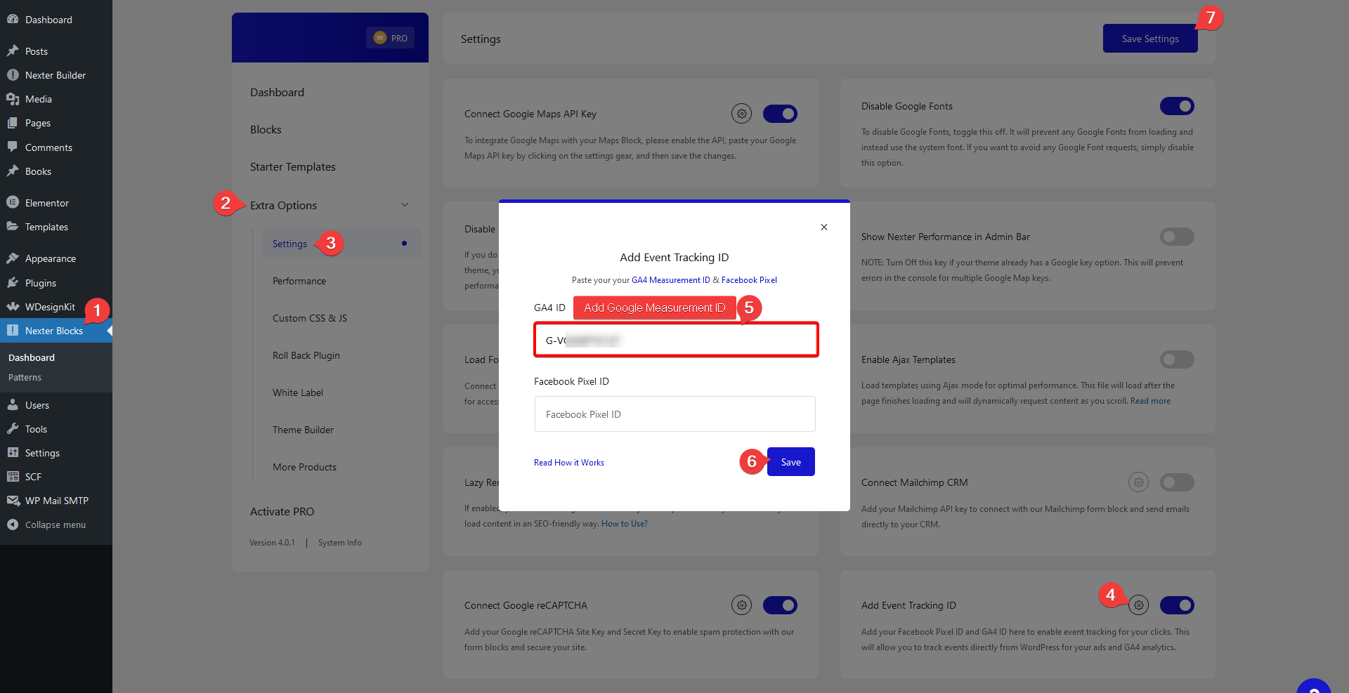 add google measurement id 1