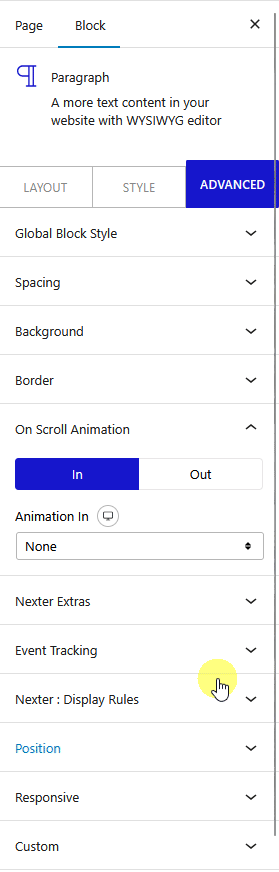 advanced tab on scroll animation 4