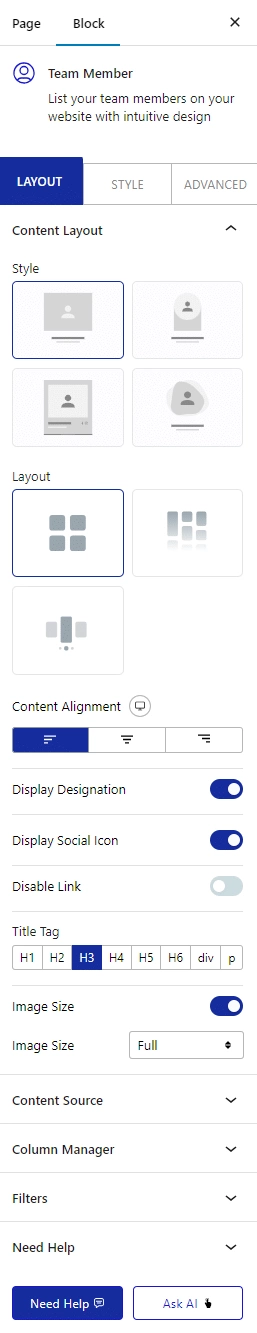 team member content layout 1