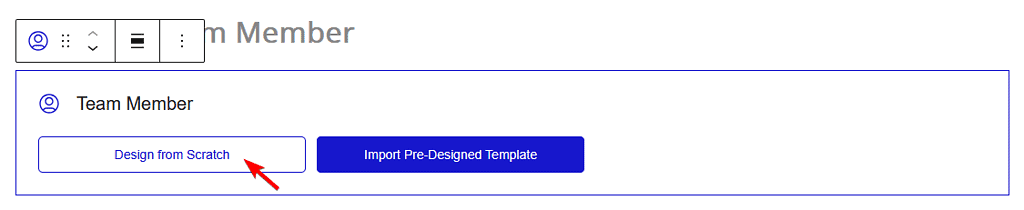 team member design type