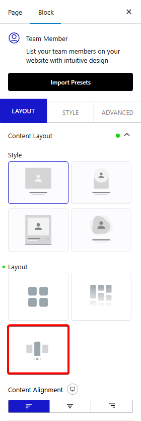 How to Show Team Member Listing in Carousel Slider in WordPress? 5 team member layout carousel new