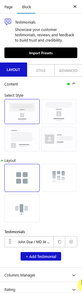 How to Add Testimonials Reviews in WordPress? 7 testimonials content layout new