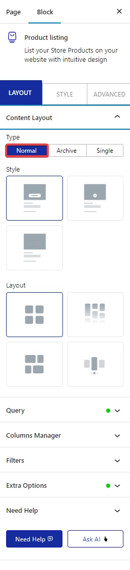 product listing content layout normal 1