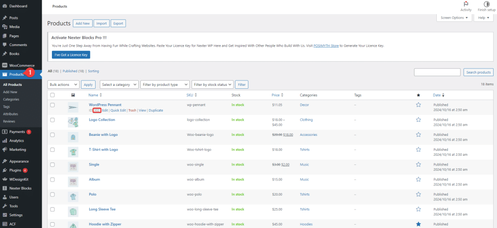 How to Show WooCommerce Product by Product Id in WordPress? 2 product listing product id wordpress pennant