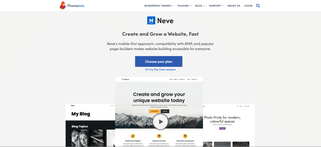 Neve WordPress Block Theme