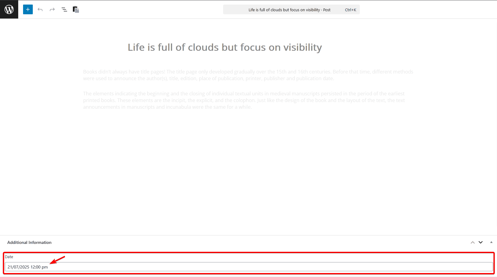 How to Set WordPress Display Conditions Based on Dynamic Custom Fields? 9 acf date time new