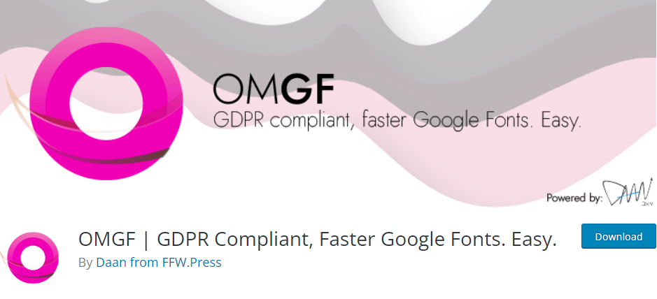 omgf plugin homepage