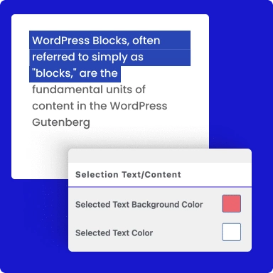 Text Selection Color