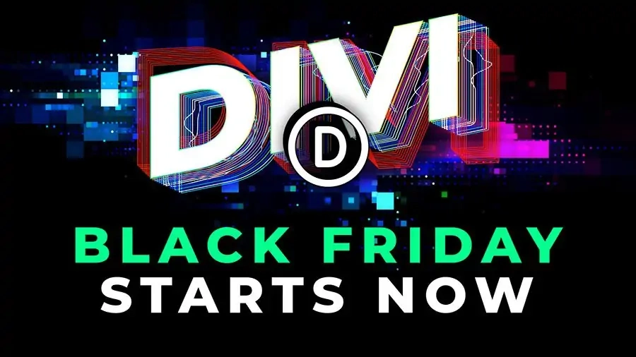 Divi Black Friday Sale