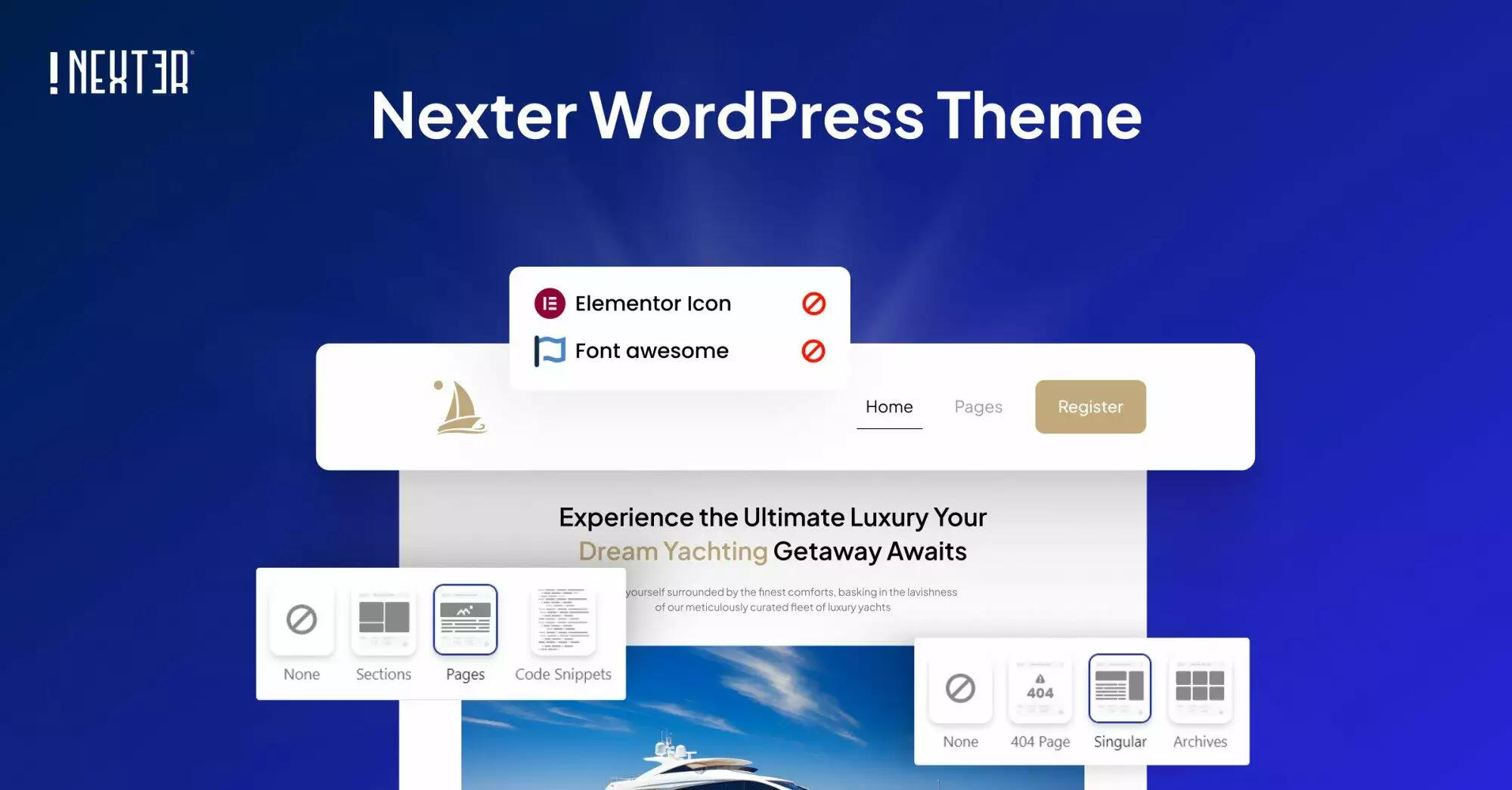 NEXTER Home - Nexter – Starter Theme for Page Builders
