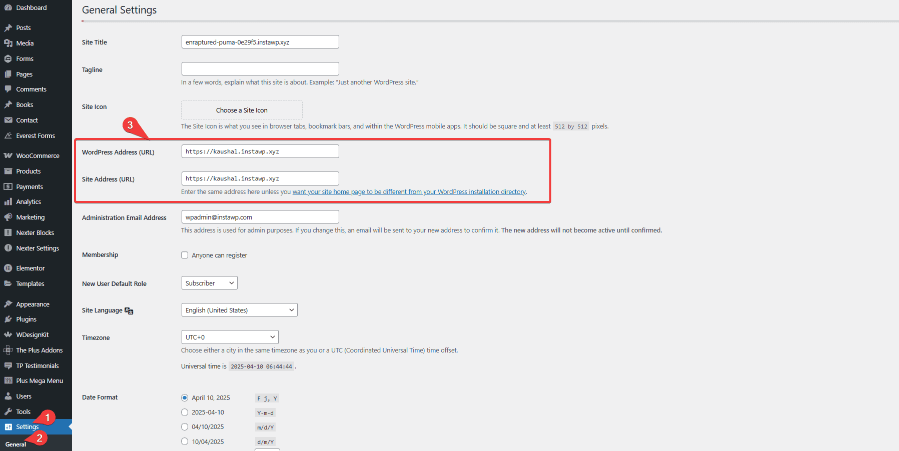 nexter blocks support handbook settings general new
